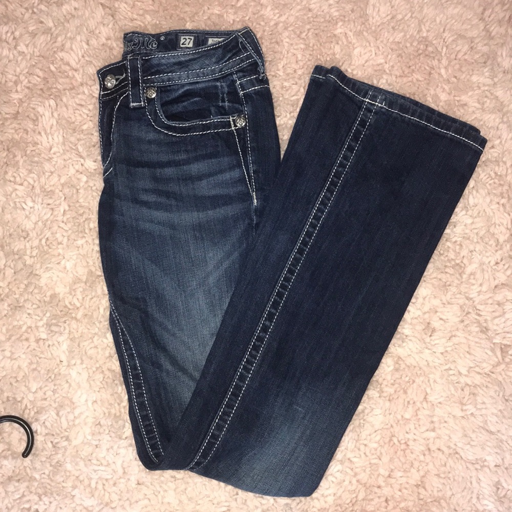 MISS ME bootcut jeans